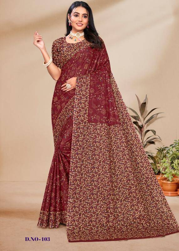 Lakhani marbal cotton Saree manufacturers in Delhi